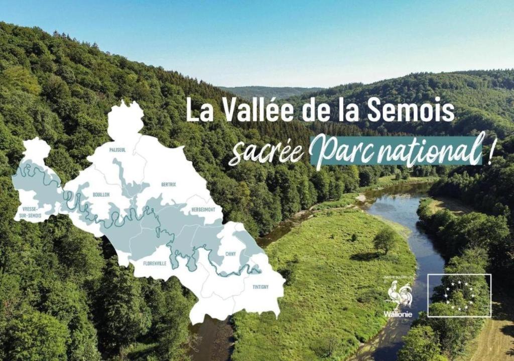 Les 3 Freres : Plain-Pied En Pleine Nature Vresse-sur-Semois Buitenkant foto